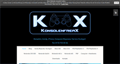 Desktop Screenshot of konsolenfreax.de